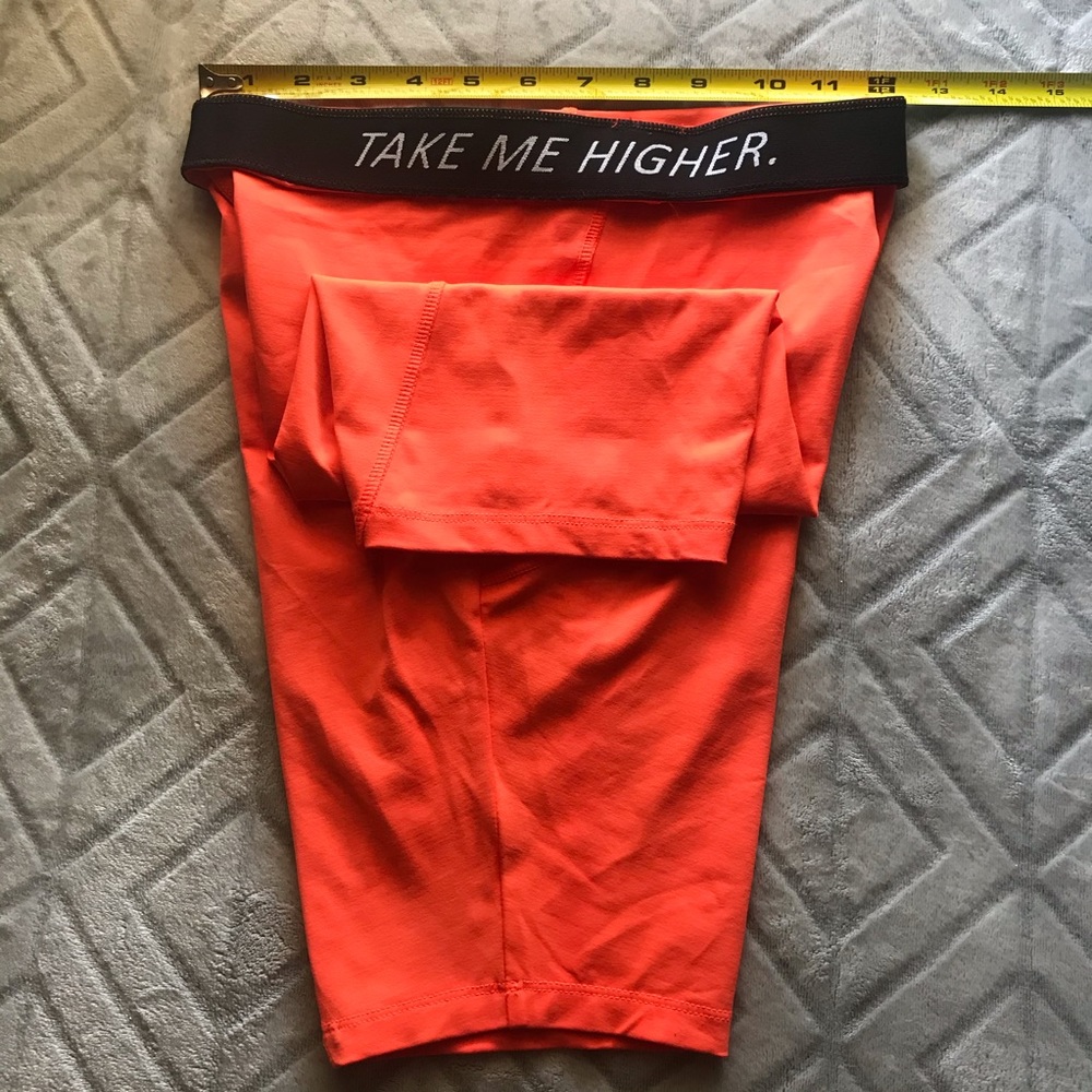 Biker Shorts- Orange